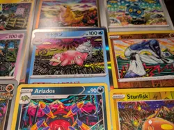 21 Shinji Kanda Pokemon cards 12 Regular /2 Holos/ 4 Reverse Holos /3 Japanese. - Image 4