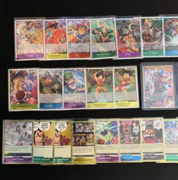 One Piece 46 CARD LOT The Best vol. 2 PRB02 SEC, SR, FOIL/REVERSES NM/M Eng. - Image 2