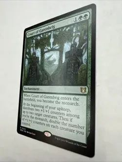 Magic the Gathering Court of Garenbrig Wilds of Eldraine Commander Card - Image 3