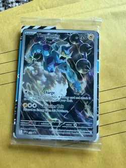 Pokemon TCG Thundurus SVP 209 Black Bolt ETB Black Star Promo Sealed NM Card - Image 1