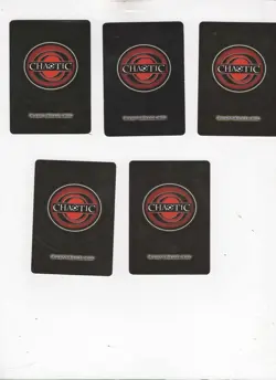 Chaotic lot #216 11 M'arrillian creature cards. - Image 4