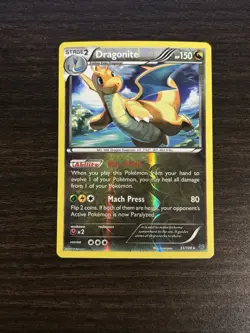 Dragonite 51/108 Reverse Holo Rare XY Roaring Skies Pokemon Card NM - Image 1