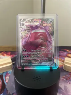 Pokemon Gengar VMAX TCG SWSH Fusion Strike Holo Ultra Rare Full Art Card NM - Image 1