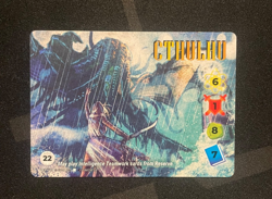 Cthulhu 489 Ultra Rare UR Non-Foil Character OverPower World Legends Card! - Image 1