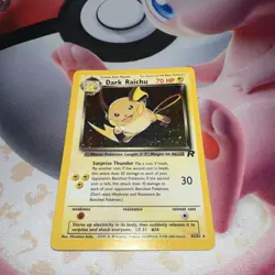 Dark Raichu 83/82 Team Rocket Pokemon Card - Vintage WOTC - LP/EXC - Image 1