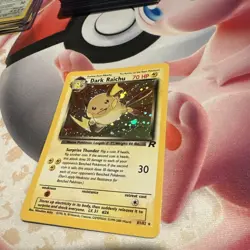 Dark Raichu 83/82 Team Rocket Pokemon Card - Vintage WOTC - LP/EXC - Image 3