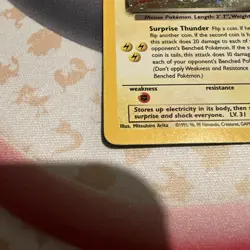 Dark Raichu 83/82 Team Rocket Pokemon Card - Vintage WOTC - LP/EXC - Image 4