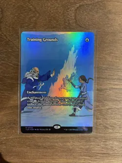 Training Grounds FOIL Borderless 20 Avatar Eternal TLE MTG Mythic Unplayed Mint - Image 1