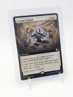 MTG - Avatar's Wrath - Extended Art Rare #365 Avatar The Last Airbender NM - Image 1