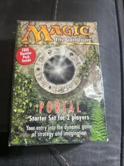 1997 Magic the Gathering Portal Starter Set Factory Sealed + FREE BOOSTER PACK - Image 1