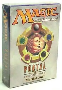 Portal Second Age Theme Deck Martial Law (ENGLISH) SEALED NEW MAGIC MTG ABUGames - Image 2