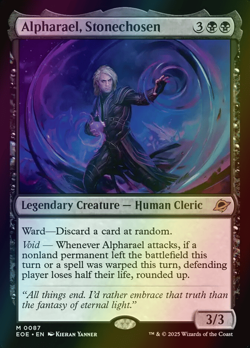 MTG Alpharael, Stonechosen Foil ** Edge of Eternities ** English - Image 1