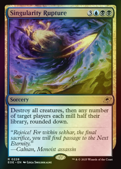 MTG Singularity Rupture Foil ** Edge of Eternities ** English - Image 1