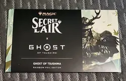 2025 MTG Secret Lair x Ghost of Tsushima Sealed Rainbow Foil Edition - Image 2
