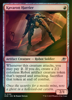MTG Kavaron Harrier Foil ** Edge of Eternities ** English - Image 1