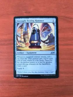 MTG Strength-Testing Hammer - Unfinity (ENG) - #193 - Image 1