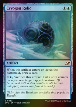 MTG Cryogen Relic Foil ** Edge of Eternities ** English - Image 1