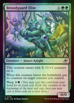 MTG Broodguard Elite Foil ** Edge of Eternities ** English - Image 1