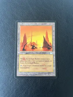 MTG - Scorched Ruins Weatherlight - LP - Image 1