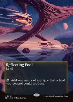 MTG EOE Stellar Sights POSTER M Reflecting Pool #0081 - Image 1