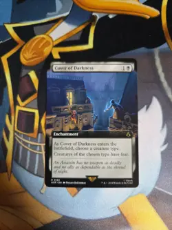 MTG Cover of Darkness #0163 Ext. Art R Universes Beyond: Assassin’s Creed (ACR) - Image 1