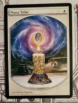 MTG Mana Tithe x1 LP ~Player Rewards (Magic the Gathering)*Free Shipping* - Image 1