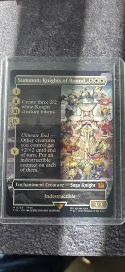 Summon: Knights of Round (Borderless) Final Fantasy Regular - Image 1