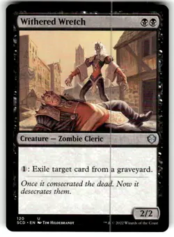 Withered Wretch Starter Commander Deck MTG NM - Image 1
