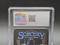 Philosopher's Stone - Beta Unique Sorcery Contested Realm 1st Release. CGC 9.0 - Image 3