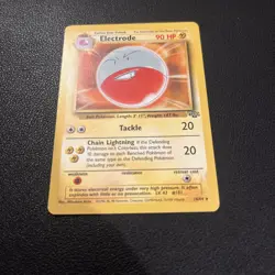 Electrode 18/64 Jungle Set Non Holo Rare Vintage WOTC Pokemon Card 1999 - Image 2