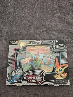 Pokemon TCG | 6 SV Black Bolt&White Flare Victini Illustration Collection Boxes - Image 1