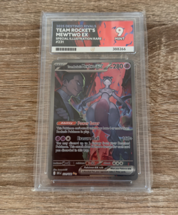 Pokemon TCG Team Rocket's Mewtwo EX Destined Rivals 231/182 Illustration Ace 9 - Image 1