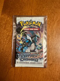 Pokemon Black and White Boundaries Crossed Booster Pack Sealed BLACK KYUREM ART - Image 1
