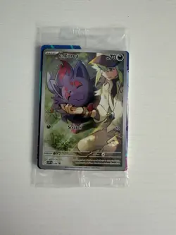 N’s Zorua 189 Holo - SV Journey Together Black Star Promo - Sealed - Pokemon TCG - Image 1