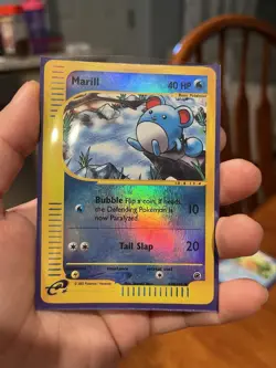 Pokemon marill 120/165 Reverse Holo 2002 Expedition base set - Image 2