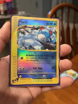 Pokemon marill 120/165 Reverse Holo 2002 Expedition base set - Image 3
