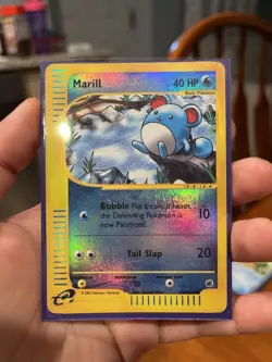 Pokemon marill 120/165 Reverse Holo 2002 Expedition base set - Image 4