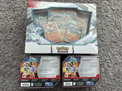 Pokemon Sealed Lot With Two Tins And Two Collection Boxes - Image 3