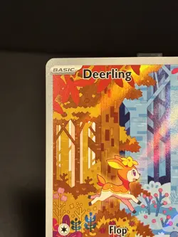 Deerling 165/162 SV05 Pokemon Temporal Forces Illustration Rare Near Mint - Image 3