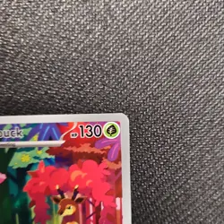 Pokemon TCG Sawsbuck 166/162 SV05: Temporal Forces Holo Illustration Rare - Image 2