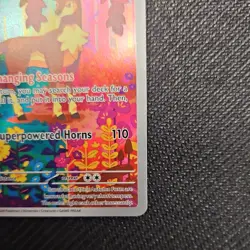 Pokemon TCG Sawsbuck 166/162 SV05: Temporal Forces Holo Illustration Rare - Image 5