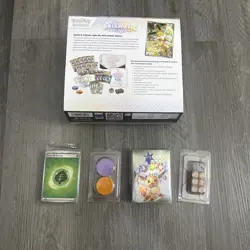 OPENED Pokemon TCG Prismatic Evolutions ETB NO Packs or Promo. All Accessories! - Image 2