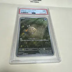 2024 POKEMON SSP EN-SURGING SPARKS ILLUSTRATION RARE #198 FEEBAS PSA 9 - Image 3