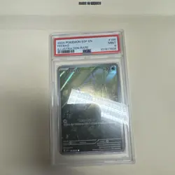 2024 POKEMON SSP EN-SURGING SPARKS ILLUSTRATION RARE #198 FEEBAS PSA 9 - Image 4