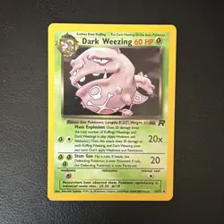 Pokemon TCG - Dark Weezing - 14/82 - Holo Unlimited - Team Rocket [Light Play] - Image 1