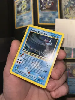 Pokemon TCG Shining Gyarados 65/64 Neo Revelation English *Damaged* 2001 - Image 3