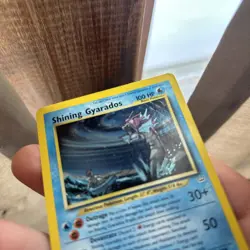 Pokemon TCG Shining Gyarados 65/64 Neo Revelation English *Damaged* 2001 - Image 4