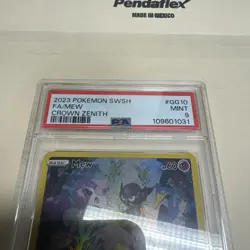 2023 Pokemon Sword & Shield SWSH Full Art Mew Crown Zenith #GG10 PSA 9 Mint - Image 2