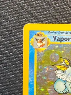 English Vaporeon 12/64 Jungle Set - Unlimited Holo Rare MP - Pokemon TCG - Image 4