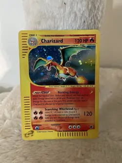 2002 POKEMON EXPEDITION BASE SET 006/165 CHARIZARD HOLO RARE 120HP - Image 4